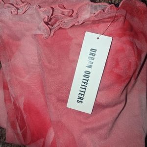 Urban outfitters UO wave mesh maxi skirt